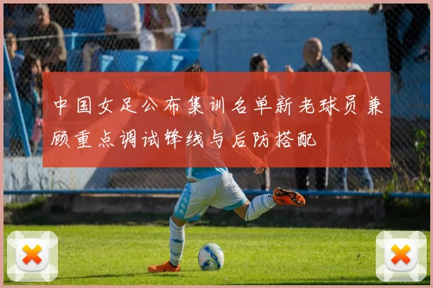 中国女足公布集训名单新老球员兼顾重点调试锋线与后防搭配